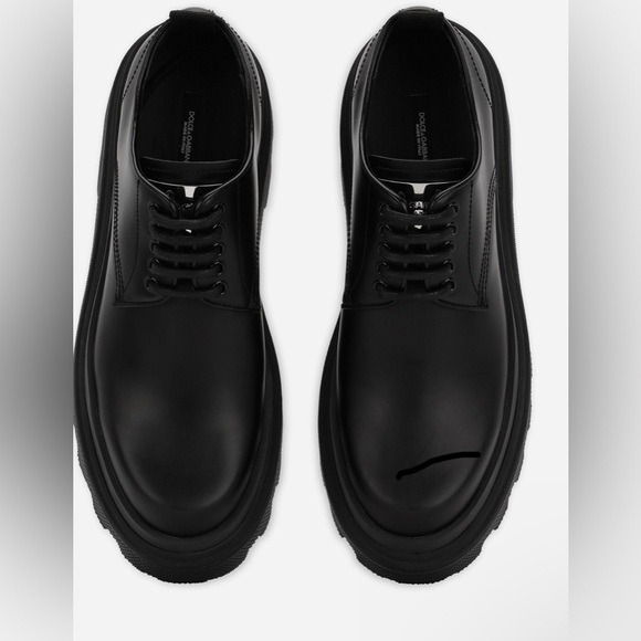 Dolce&Gabbana CALFSKIN HI-TREKKING DERBY SHOES - Picture 2 of 8